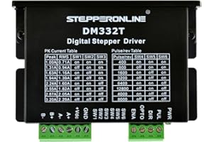 STEPPERONLINE Driver per motore passo-passo 1,0-3,2A 18-30VDC per Nema 17, 23 motore passo-passo