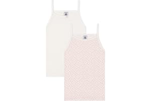 Petit Bateau Mädchen Hosenträgerhemden (2er Pack)
