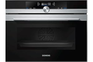 Siemens iQ700 CB674GBS3 four 47 L A+ Noir, Acier inoxydable