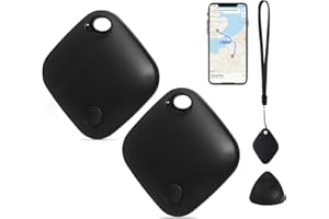 AURTEC Traceur GPS Intelligent pour Animaux de Compagnie, véhicules, clés et Bagages – Compatible avec Apple Find My App (iOS Uniquement), Suivi Global de localisation en Temps réel, Longue durée de