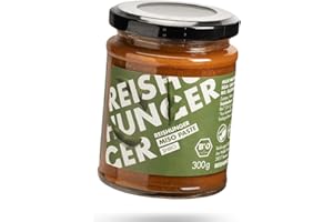 REISHUNGER Bio Shiro Miso Pasta 300 g – jasna pasta miso z delikatną nutą Umami według oryginalnej japońskiej receptury – idealna do zupy z ramen i innych dań kuchni japońskiej