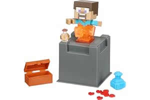 TREASURE X Minecraft Nether Quest Mine and Craft Character Pack - 10 Levels of Adventure