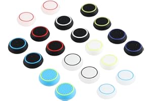 Voduns Thumb-Stick - Set di 20 cappucci per maniglie del controller, Thumb-Stick, tappi Grip Aim Assist compatibili con PS5 / PS4 Xbox 360 / Xbox One/Switch Pro