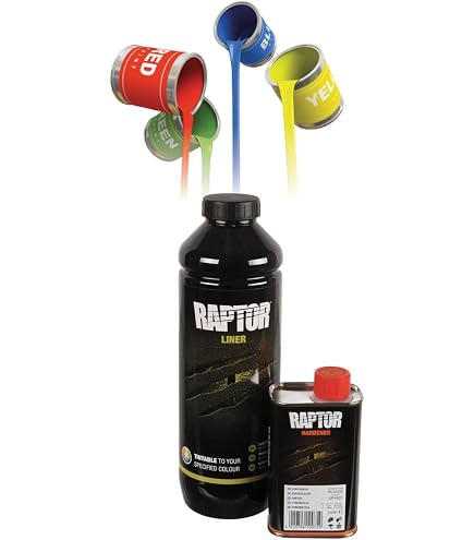 U-Pol Raptor Kit Vernice ruvida antigraffio 4L + indurente UPOL - COLORABILE
