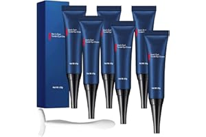 OMLALAYI 6 Stück OPENEYES Awaken Peptide Lifting Eye Gel,Men's Dermamen Peptide Depuffing Eye Gel,Himse Lifting Eye Gel,Home Anti-Aging Augencreme,Regenerierende Augencreme gegen Augenringe und Schwellungen