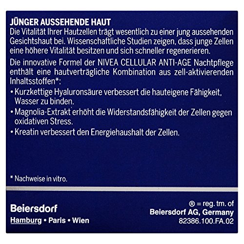 Nivea Cellular Anti-Age Nachtpflege, 1er Pack (1 x 50 ml) - 6