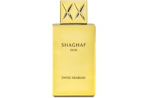 Swiss Arabian Shaghaf Oud Eau de Parfum, 75ml, Premium Quality Perfume, Women and Men’s Fragrance, Rose, Saffron, Vanilla, Luxurious Blend Perfumes for Men and Women