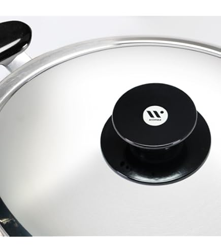 4X RICAMBI POMELLO Per Coperchio Universale Resistente Impugnatura In Plastica Pentola O 5 Cm