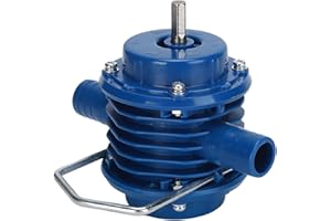 AMONIDA Pompa Acqua, ABS + Acciaio Inossidabile Pompa Autoadescante Micro Trapano a Mano Pompa Centrifuga, Adatto Per Trapani Elettrici Superiori a 350W
