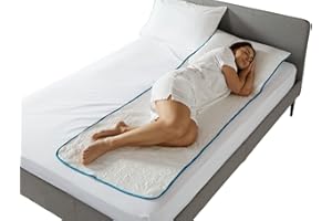 CoolSoft™ MenoMat - Cooling & moisture wicking bed sheet for menopause relief/Night sweats. Temperature-Regulating Sleep Aid - Pregnancy, post surgery.