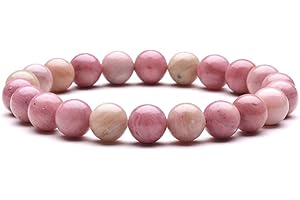 J.Fée Bracelet Pierre Naturelle en 8MM 6MM Bracelet Pierre Bracelet Perles Bracelet Pierres Précieuses Bracelet Femme Bijoux Femme Cadeau Femme Cadeau Anniversaire Femme et Homme