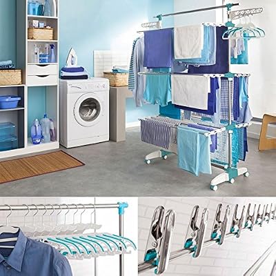 Probache séchoir modulable grande capacité + 20 accessoires