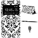 Produktbild Sony Xperia M5 Schutzhülle Leder Hülle, Alfort 3 in 1 Flip Fashion Design Dual Use Falten Premium PU Leder Tasche Case Cover Flip Fenster Window Touch Screen für Sony Xperia M5 5.0" Smartphone Funktion Standfunktion Unterstützte Telefone mit Totem ( Schwarz ) + Netter Staub Stecker + Alfort Schwarz Stylus Pen