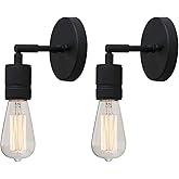 Yosoan Lighting Vintage Up/Down Wall Light Industrial Antique Wall Lamp ...