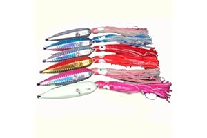 ARTIST UNKNOWN xiangshang shangmao 6PK Squid Assist Jupes Jig Inchiku Micro Jigs Leurre De Pêche Jigging Snapper King