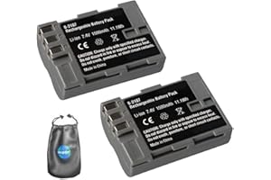 amsahr Digitalkamera und Camcorder-Akku Ersatz für Fujifilm NP-150, Finepix S5 Pro Pack-2 - Inklusive Objektiv Zubehör Pouch