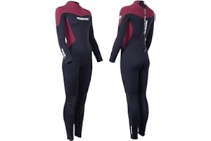 Two Bare Feet Womens Thunderclap 2.5mm Full Length Summer Neoprene Wetsuit for Surfing Swimming Diving Watersports Wetsuit