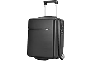 BONTOUR CabinOne EasyJet Valise Bagage à Main 45 x 36 x 20 cm 2 roulettes Trolley sous siège Bagages à Bord, Noir
