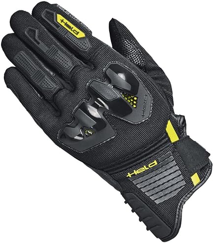 Held Sparrow 2 Damen Motorrad Handschuhe, schwarz, 6