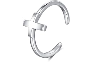 CHIC & ARTSY Women Toe Ring 925 Sterling Silver Dainty Open Adjustable Single Toe Ring for Women Beach Jewelry