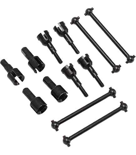 REMO M5367 Metall Dog Bone Antriebswelle – Extrem Robust Für 1/16 RC Autos, Outdoor-Sport & Spielzeug