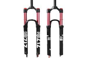 ZTZ Horquilla Delantera de montaña 26" 27.5" 29" Doble cámara de Aire Horquilla Bicicleta Amortiguador Horquilla Delantera Horquilla de Aire