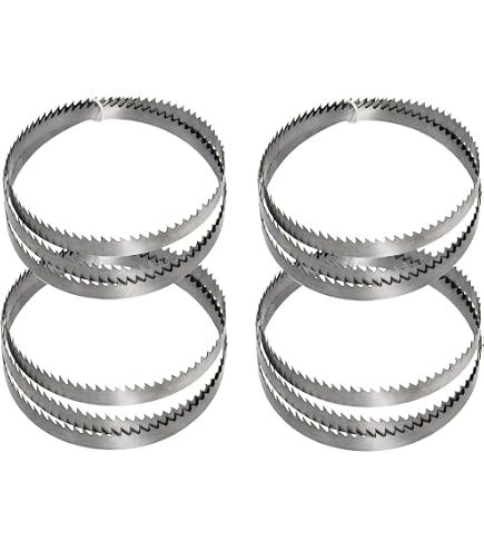 3x Bandsägeblatt 3607 Mm Für Bernardo HBS 460 N – 6 Mm Breit, 0,40 Mm Stark, 4 Zahnung