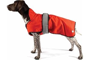 DANISH DESIGN Dog Coat 2 In 1 Orange Dot 12"