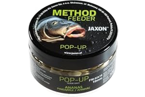 Jaxon Boilies Pop-UP 10 mm 30 g per metodo di Pesca alla Carpa, Carpa, Carpa, Cibo Base