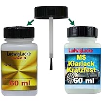 500ml Peinture De Voiture Prêt Pour VW En Gris Blanc VWR902 Ludwiglacke