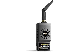 Radiolink ELRS Nano 2,4 GHz ATA Module longue distance 1 W Amplification du signal ELRS Module ELRS pour drones FPV Compatible avec émetteur T16D/T12D/Futaba/Radiomaster/Helloradio/Jumper etc. Noir