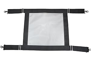 tinkare Adjustable Horse Stall Guard Keep Horse in Stable with Mesh Allow Air Flow for Horse Stable Door