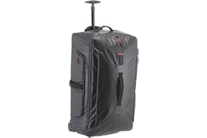 Samsonite Paradiver Light - Bolsa de Viaje con Ruedas 79 cm, 121.5 L, Negro