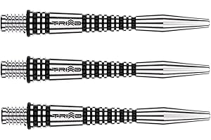 ‎WINMAU WINMAU Dart Shaft - Triad RX Aluminium Dart Stems - 1 Set pro Packung (insgesamt 3 Dart-Schäfte) - Professionelles Dartzubehör - Verfügbar in den Größen Kurz, Mittel und Mittel