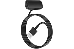 VGowosan Charger for Fitbit Charge 6/Charge 5/Luxe Smartwatch, Health & Fitness Tracker Wristband 3.3Ft USB Magnetic Charging Cable