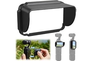 Honbobo Osmo Pocket 3 osłona przeciwsłoneczna kompatybilna z DJI Osmo Pocket 3 osłona na ekran 3 osłona ochronna na wyświetlacz Osmo Pocket 3 akcesoria
