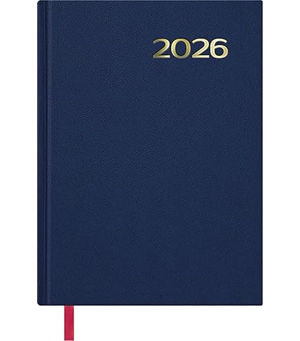 Dohe - Kalender 2026 - dagoverzicht, A5 (14 x 20 cm), vaste omslag
