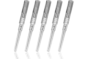 SOTICA 5 Stück 16 Gauge Piercing Nadeln Ohr Nase Kanülen für Piercing Zubehör Piercing Kit (16G)