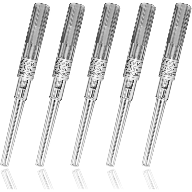 Kit Piercing 11 Pièces ZhouWei – Aiguilles 14G à 22G, Acier Inox, Avec Clip, Stérile - 3