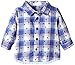 United Colors of Benetton Baby-Boys Star Starred Shirt, Blue, 9 to 12 months (Manufacturer Size: 74 cms)