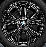 bmw speichenrad zentrieren Ventil nicht enthalten Original BMW Alufelge X1 F48 Y-Speiche 566 Schwarz in 18 Zoll