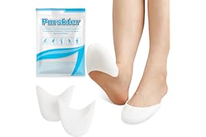 Pnrskter Zehenschutz für Damen – 4 Stück Weiche Gel-Silikon-Zehenhüllen für Sportschuhe, Stiefel, elegante High Heels & alle Schuhtypen – Ideal zum Laufen, Wandern & langen Gehen (Weiß)