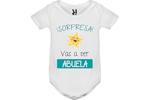 Traineando Body para bebé personalizado 3 meses – Anuncio embarazo para abuelos o tíos – regalo sorpresa – algodón suave – hecho en España – impresión DTF