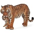 THE WHITE SHOP Hand-Painted - Figurine -Wild Animal Kingdom - Standing Tiger -Collectible - for Children - Suitable for Boys and Girls- from 3 Years Old，B