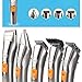 OFTEN (TM) Mens 7 in 1 Rechargeable Cordless Grooming Kit with Hair Clippers, Moustache Beards Shaver Trimmer, Nose Hair and Eyebow Trimmers