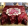 ELSTONE Home Supersoft Micromink Double Bed Blanket for Heavy Winters |650 GSM Supersoft, Double ply Blanket, Warm, & Lightweight | Double 200x220 cm Color#24