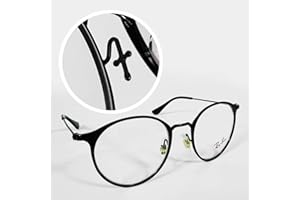 ALLICAVER 4 Pairs Soft Silicone Replacement Nose Pads for RayBan RB6335, Plug in/Push in Model Ray Ban Sunglasses Nose Pad Replacement, Eye Glasses Nose Pads Non Slip (Silver, 14mm)