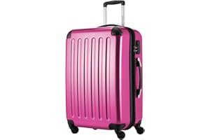 HAUPTSTADTKOFFER - Alex - Bagage Rigide Valise Moyenne, Trolley avec 4 Roues multidirectionnelles, 65 cm, 74 litres, Magenta