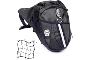IDEAS QUE NO VEAS IMAGINA Pernera Moto Ideas Que no veas® | Mochila Moto, Bolso Pierna | Accesorios Impermeable | Riñoneras Hombre | Riñonera Mujer (Flexible Skull)