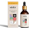 Vedix Leave In Conditioner, Customised Ayurvedic Paristar Super Shield Sun Block, For Sun Damaged and Dry Hair, Decreases Frizz, Moisturizes and repairs dull hair With Argan + Jojoba + Almond - 50ml